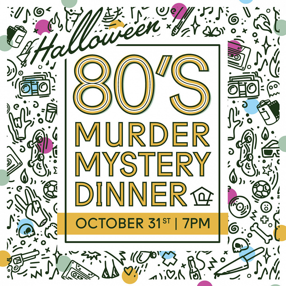80s Murder Mystery Poster IG