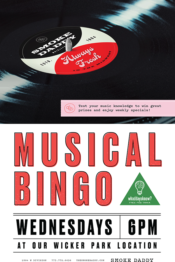 Musical Bingo Poster