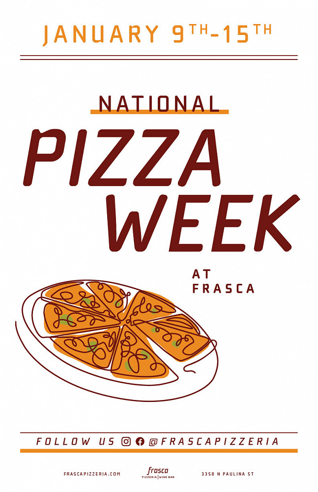 Pizza Week Poster