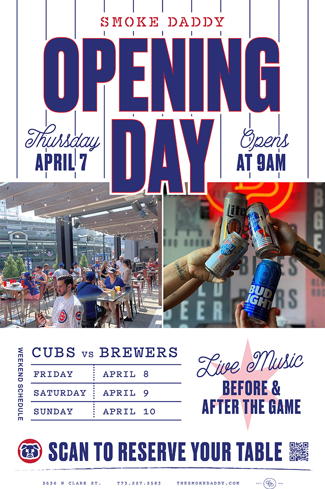 SD Cubs Opening Day Poster 2